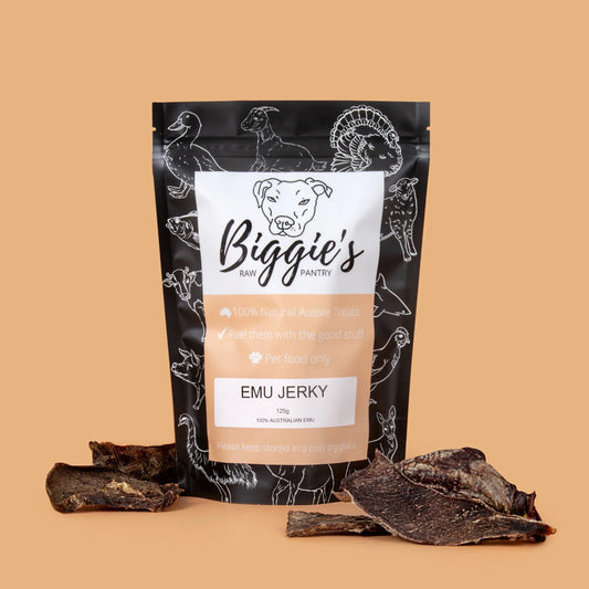 BIGGIE'S EMU JERKY (125g)