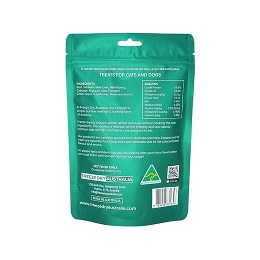 FREEZE DRIED BEEF & SARDINE BALLS