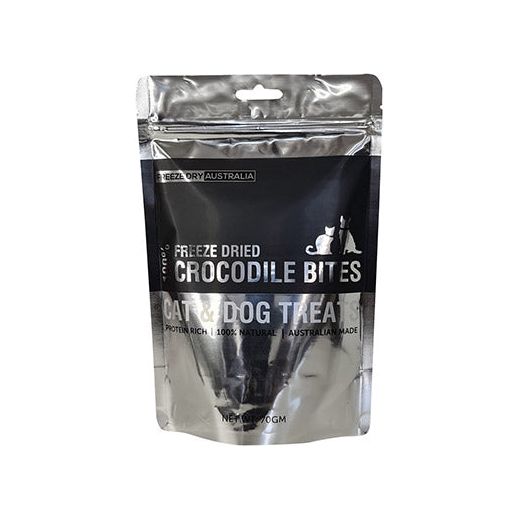 FREEZE DRIED CROCODILE BITES