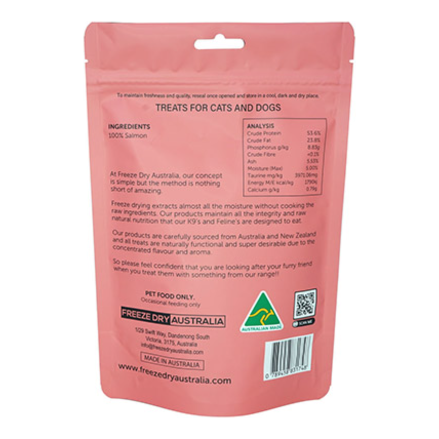 FREEZE DRIED SALMON BELLY