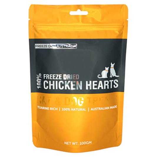FREEZE DRIED CHICKEN HEARTS