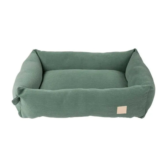 FUZZYARD LIFE SMALL CORDUROY BED - MYRTLE GREEN