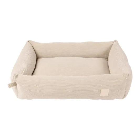 FUZZYARD LIFE SMALL CORDUROY BED - SANDSTONE