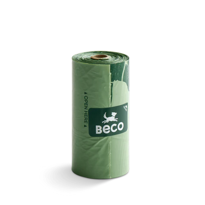 BECO UNSCENTED RECYCLED SINGLE POOP BAG ROLL