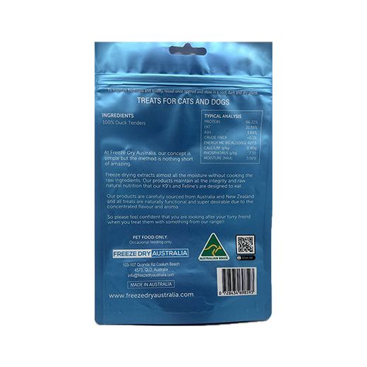 FREEZE DRIED DUCK TENDERS
