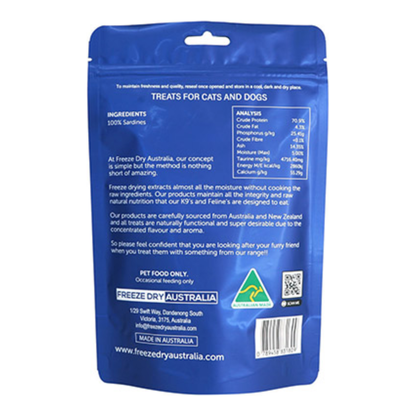 FREEZE DRIED SARDINES