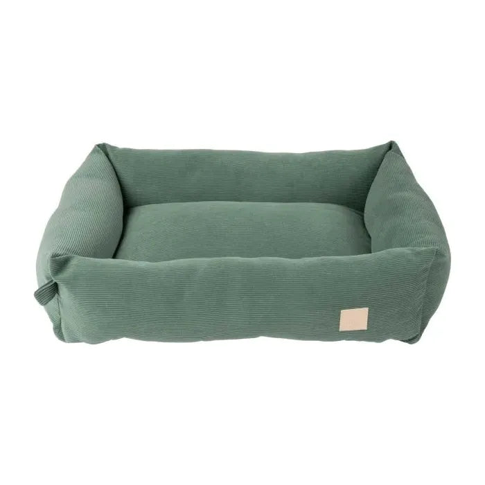 FUZZYARD LIFE SMALL CORDUROY BED - MYRTLE GREEN